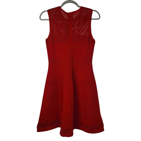 Armani Exchange Textured Knit Fit & Flare Mini Dress Size Small NWT - Picture 9 of 9